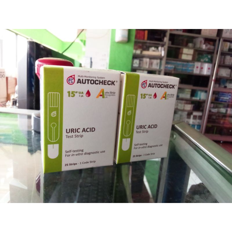 Autocheck Strip Asam Urat / Test Uric Acid
