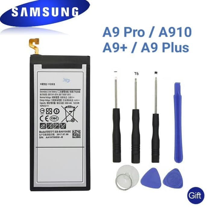 Baterai Battery Original SAMSUNG A9 Pro , A910 , A9 Plus , EB-BA910ABE