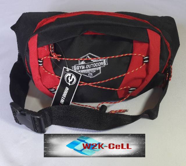 Tas selempang wanita waistbag QYM OUTDOOR