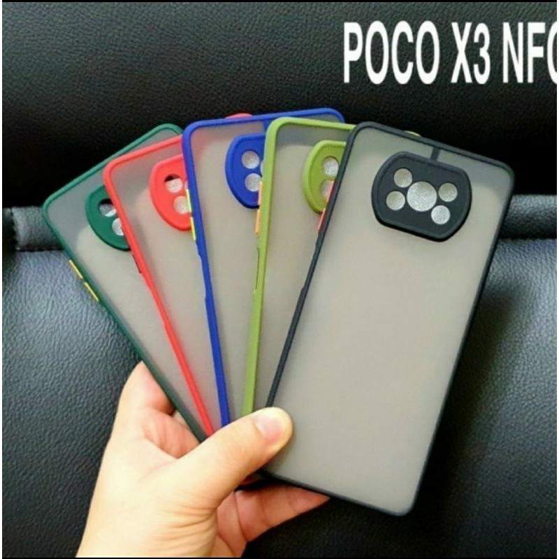 CASE POCOPHONE X3 - CASE MATTE FULL COLOR POCOPHONE X3 GT POCO X3 NFC X3 PRO