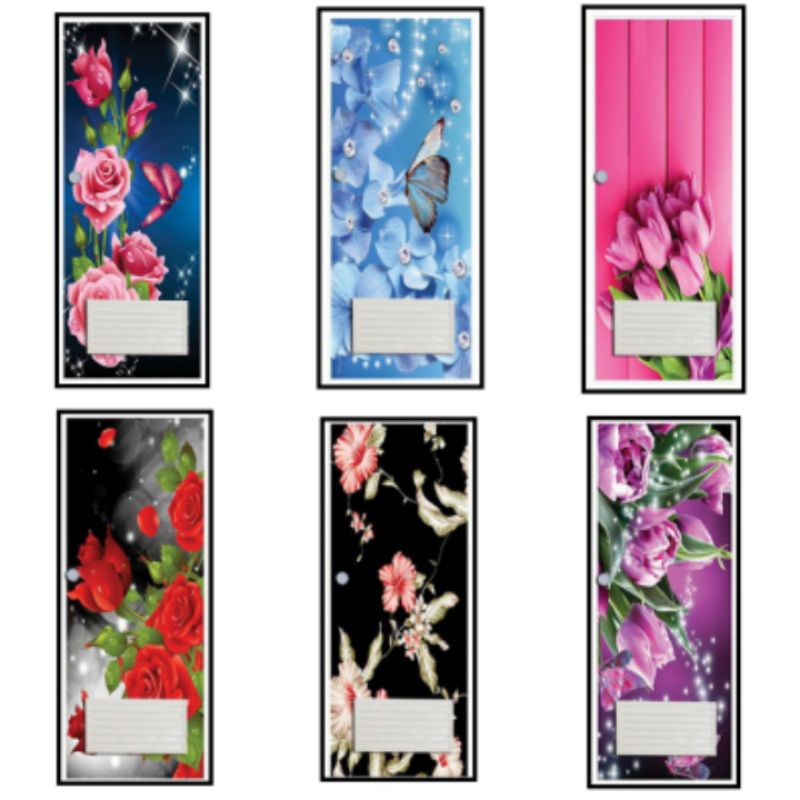 Stiker Pintu Kamar mandi pvc