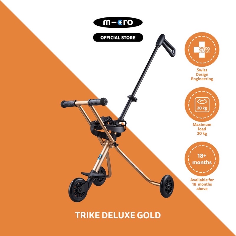 MICRO TRIKE DELUXE GOLD