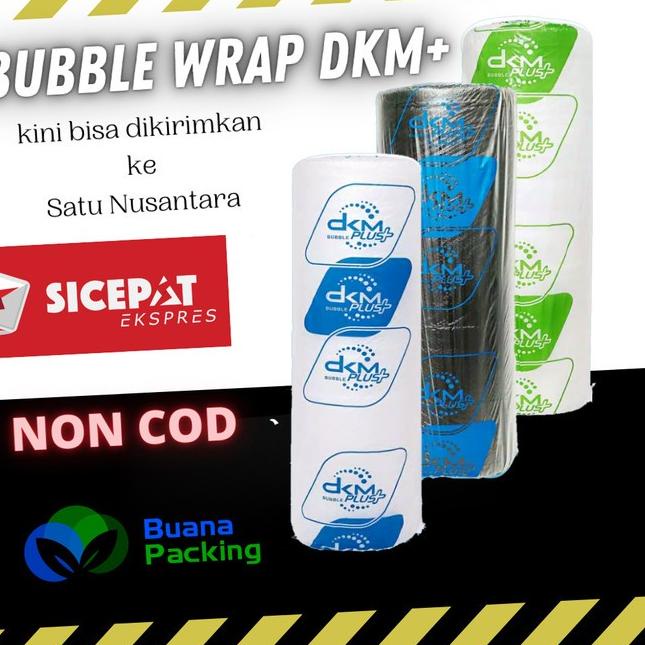 

☏ PLASTIK BUBBLE BUBLE WRAP HITAM BENING TEBAL DKM+ - BLUE 30 ✳