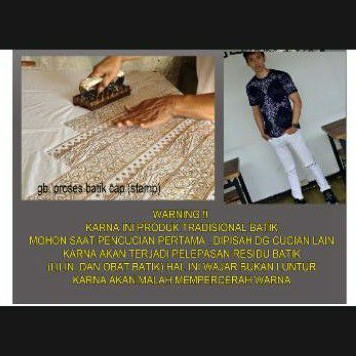 KAOS BATIK KATUN ADEM KEREN / TSHIRT KATUN BATIK ADEM MURAH ANTI GERAH