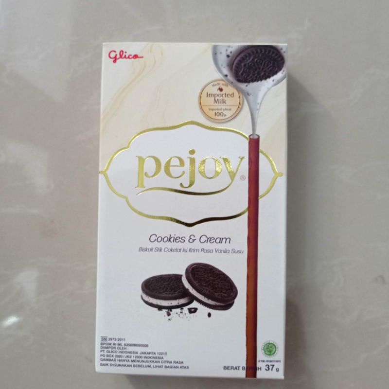 

glico pejoy rasa cookies n cream / cokelat