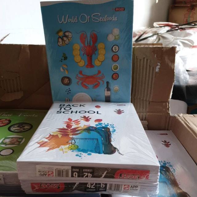 

Buku Tulis BIG BOSS isi 42 lembar 1Pak