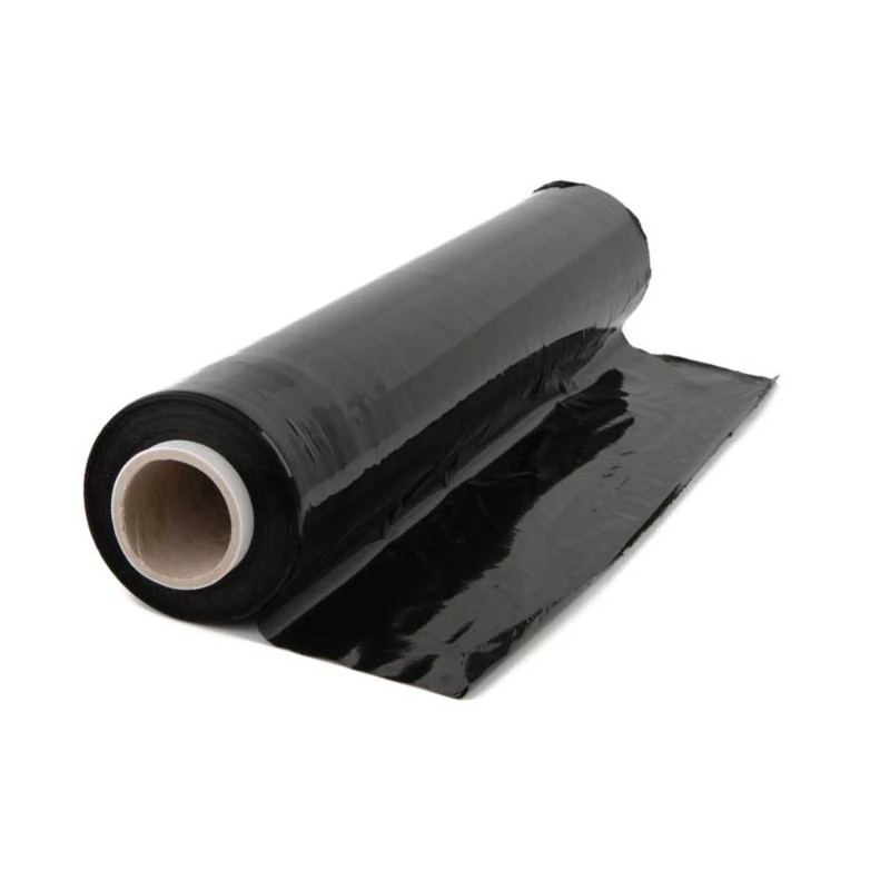 

Stretch Film Black / Plastik Wrapping Hitam 50cm x 150m