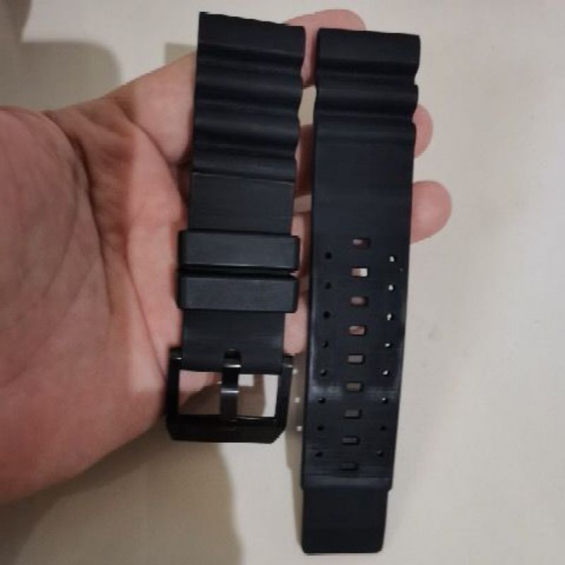 STRAP TALI KARET  JAM TANGAN ALEXANDRE CHRISTIE ORIGINAL UK 24MM ALL STAINLESS STEEL