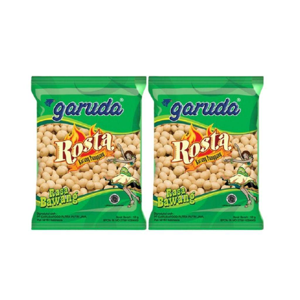 

Garuda Rosta Kacang Oven Rasa Bawang Renceng ( 12gram x 20 pcs ) Kacang Oven Garuda Sachet