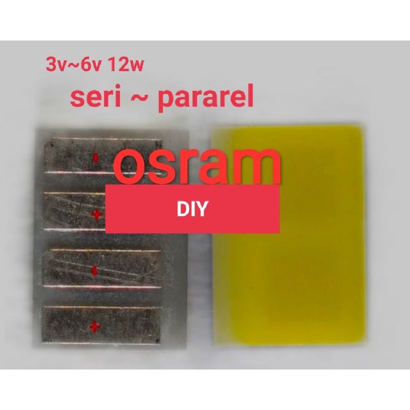 LED SMD 3020 OSRAM 3 V 6 V Lampu LED Flip Chip