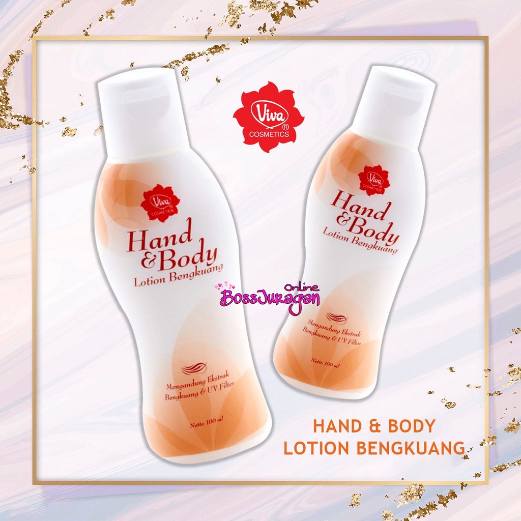 (BOSS) VIVA Hand &amp; Body Lotion Bengkuang 100ML