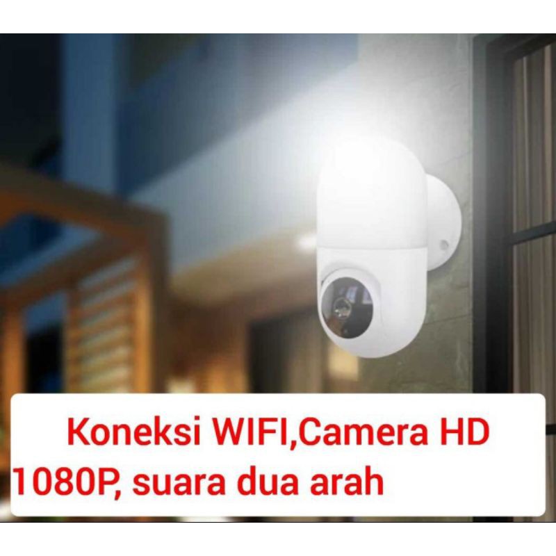 CCTV IP Camera Lampu dinding kecil Aplikasi Yoosee