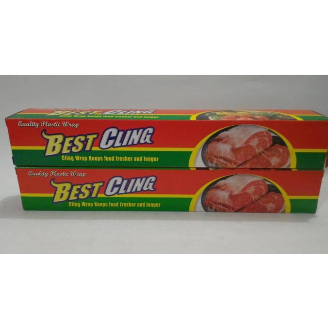 

Big Sale PLASTIK WRAP PEMBUNGKUS BUAH DAN MAKANAN BEST CLING 30CM Big Sale