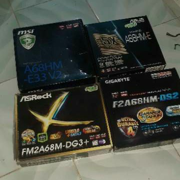 Mobo FM2+ Gigabyte DKK Support Prosesor A4 A6 A8 A10 Kaveri Godavari AMD