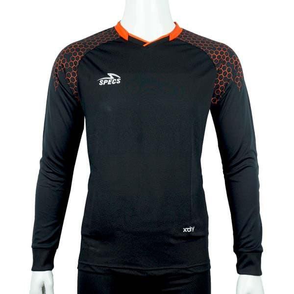 Ready stock Haz / Baju Kiper Specs Exponent Ls Gk Jersey - Hitam, S Promo