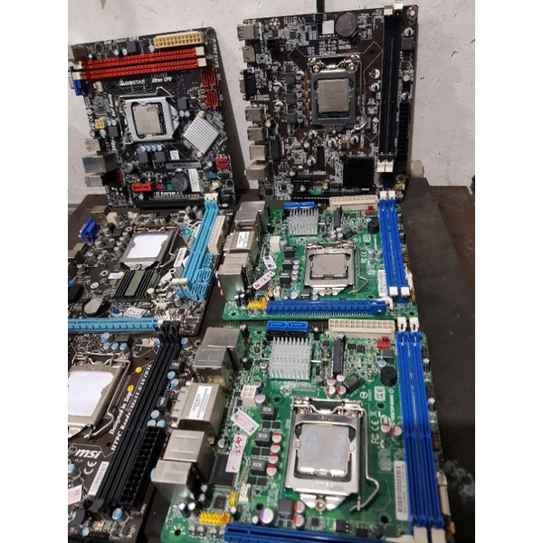 MOTHERBOARD MOBO H61 SOCKET 1155 MINI ITX MINUS BACK PANEL