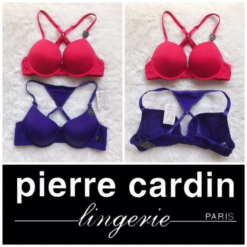 Pierre cardin' bra fashion push up berkawat kait depan branded 609-61979B
