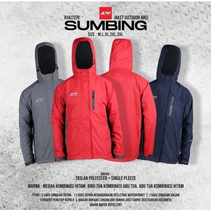 Jaket AREI Sumbing Size L