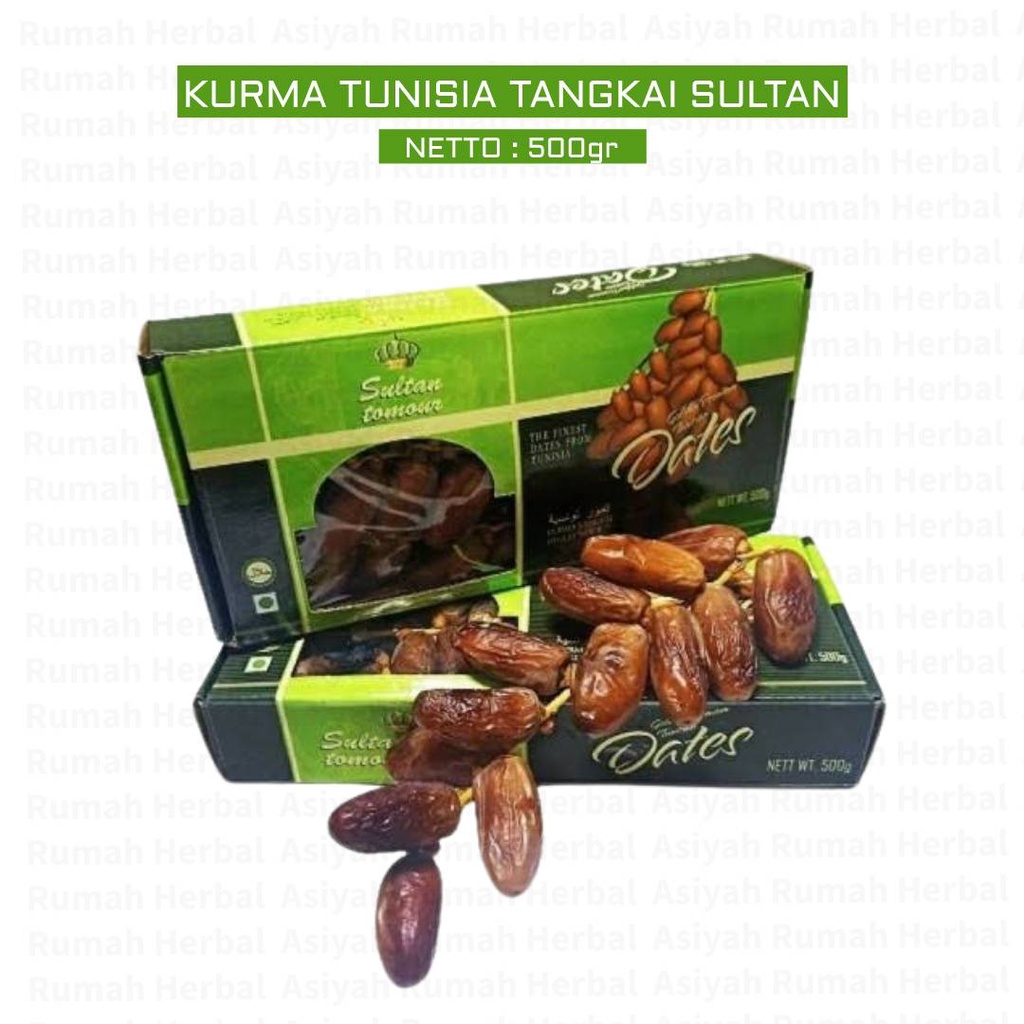 

Kurma Tunisia Tangkai Sultan Tomour 500 gram