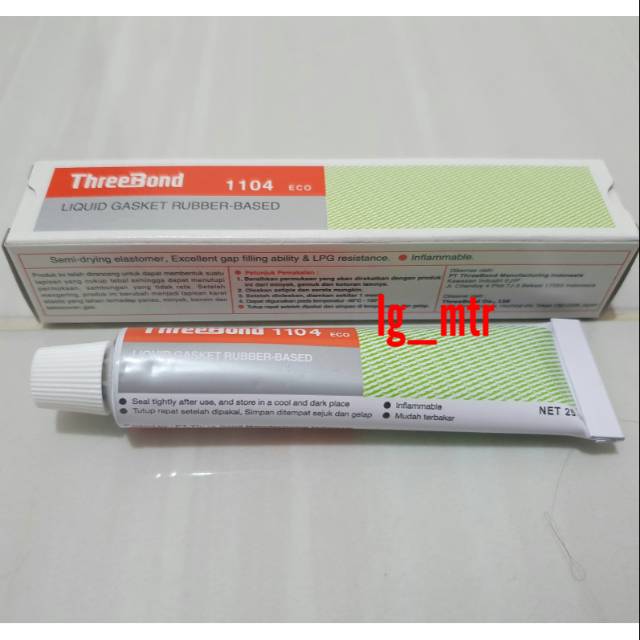 

LEM GASKET PAKING TRIBON THREEBOND 1104 ECO