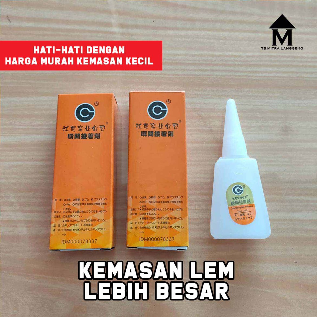 

Lem G Korea Ukuran Besar Asli Berkualitas Super
