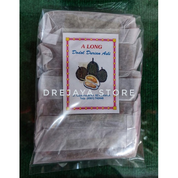 

Dodol Durian / Lempok Durian Asli Along Khas Pontianak (Uk. Sedang)