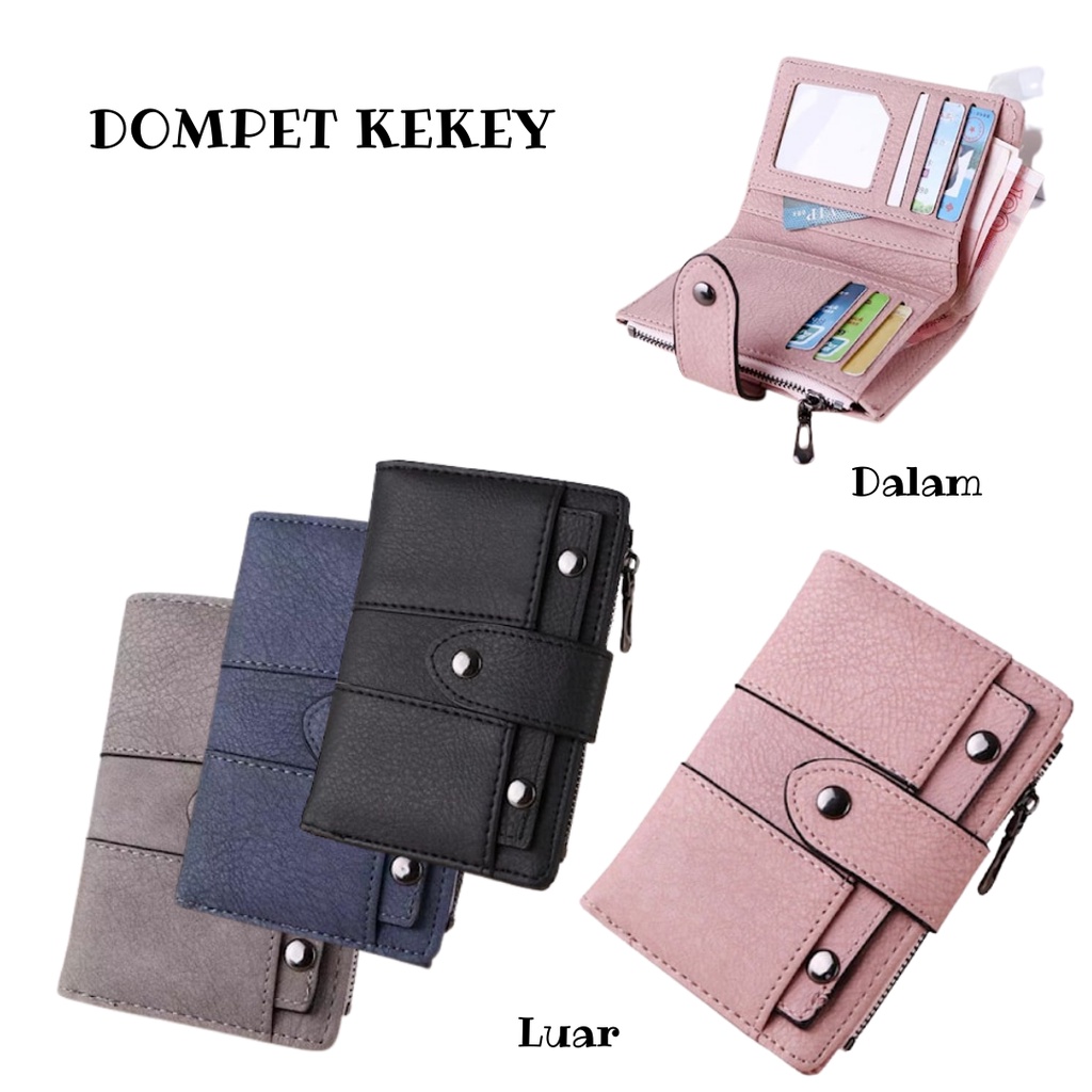 DOMPET LIPAT MINI KECIL WANITA DOMPET CEWE CEWEK MURAH DOMPET SIMPEL KEKINIAN KADO PACAR