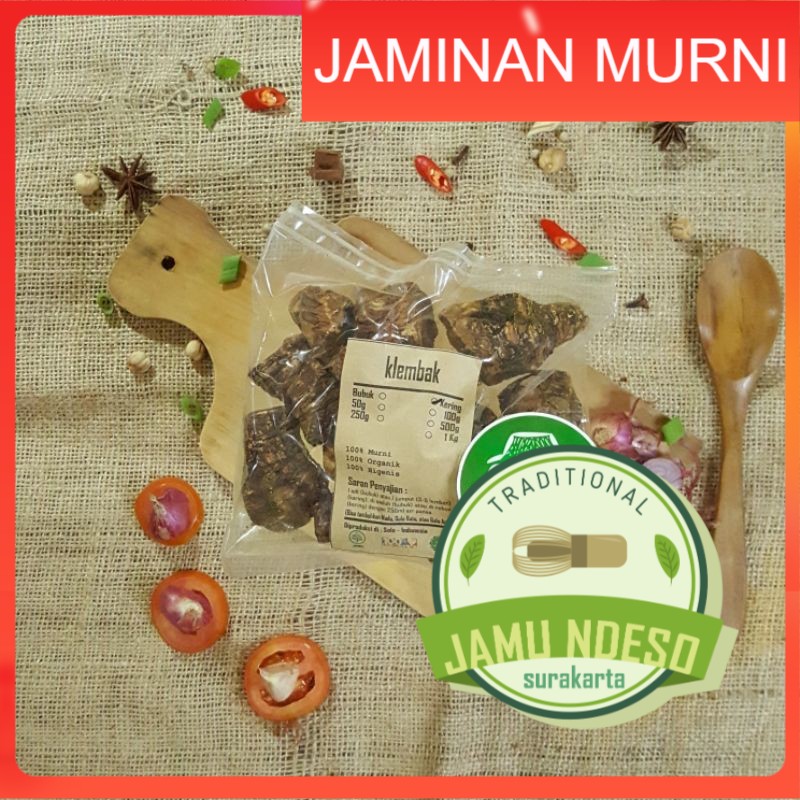 

KLEMBAK KELEMBAK 100 GRAM KERING - Rheum Officinale - MURNI - JSR - REMPAH
