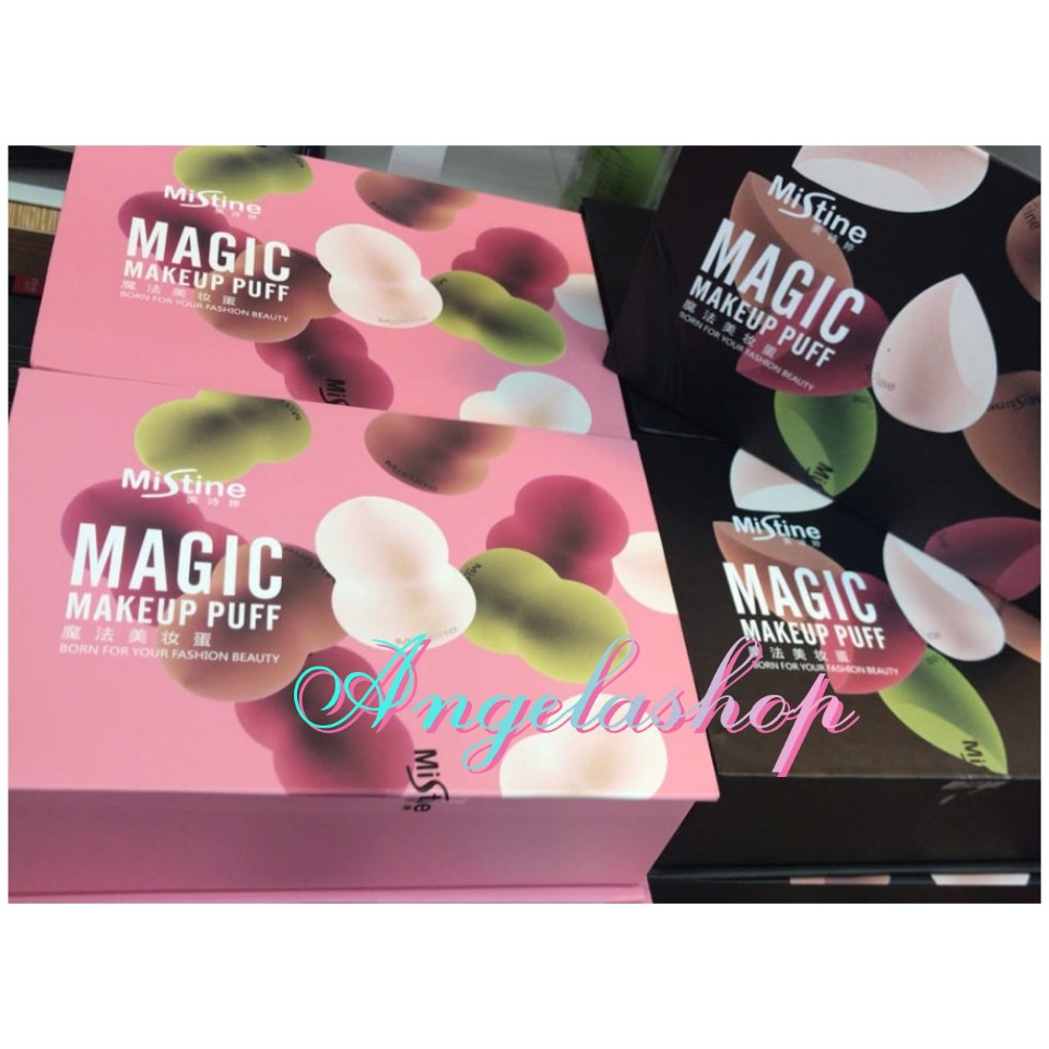 PREMIUM BLENDER SPON IMAGIC MISTINE Puff 100% Kualitas bahan NBR Jepang