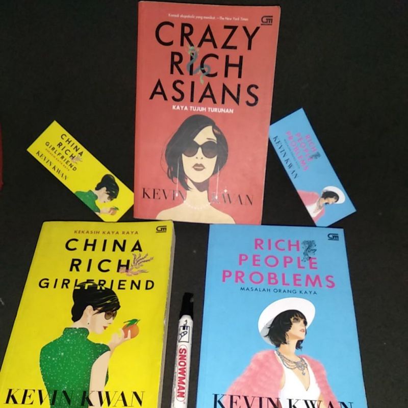 Jual Buku Crazy Rich Asians China Rich Girlfriend Rich People Problems ...