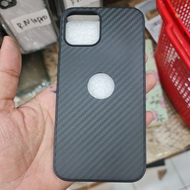 IPHONE 12 PRO MAX CASE SOFTCASE FULL CARBON, &quot;BEST CASE&quot; CASE MAX FULL CARBON FULL COVER