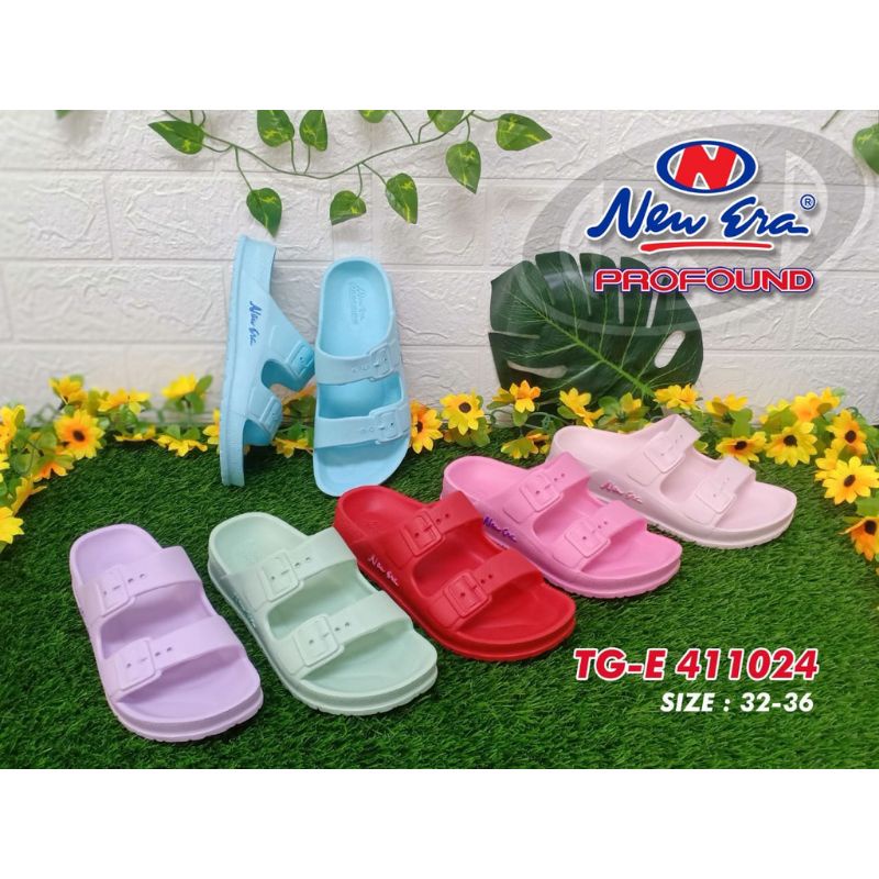 SANDAL SELOP KARET MBAN DUA NEW ERA ANAK 411024(32-36)