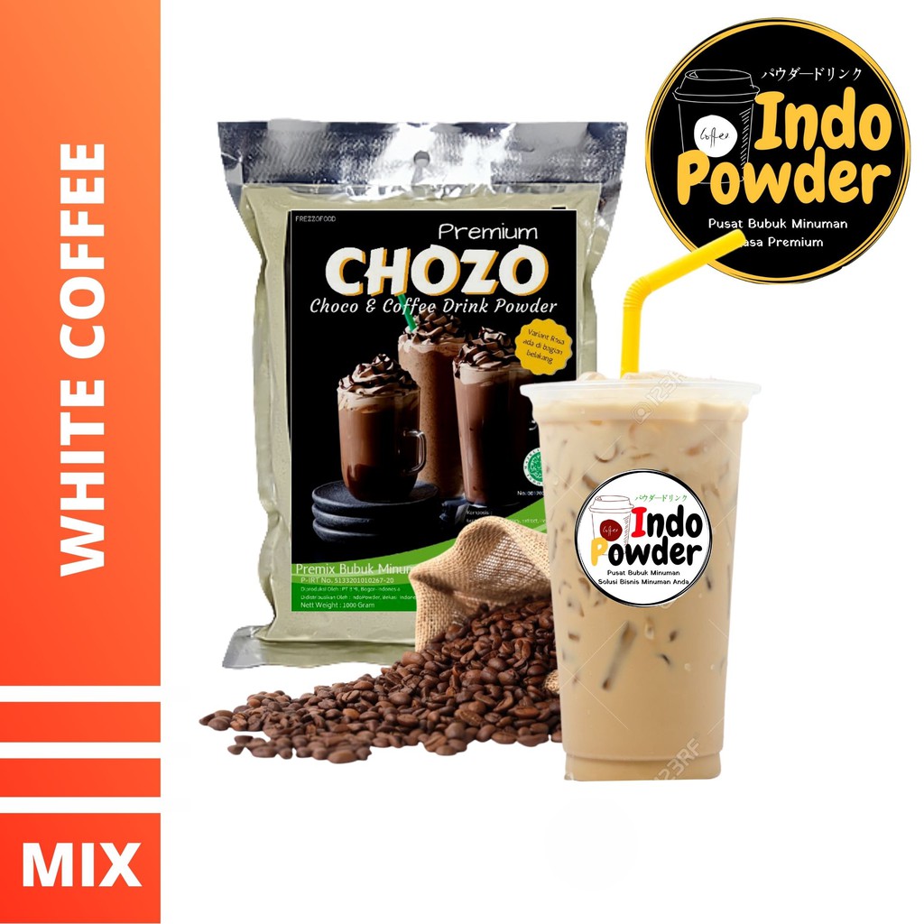 Bubuk Minuman WHITE COFFEE 1Kg - Bubuk WHITE COFFEE 1Kg - WHITE COFFEE Bubuk 1Kg