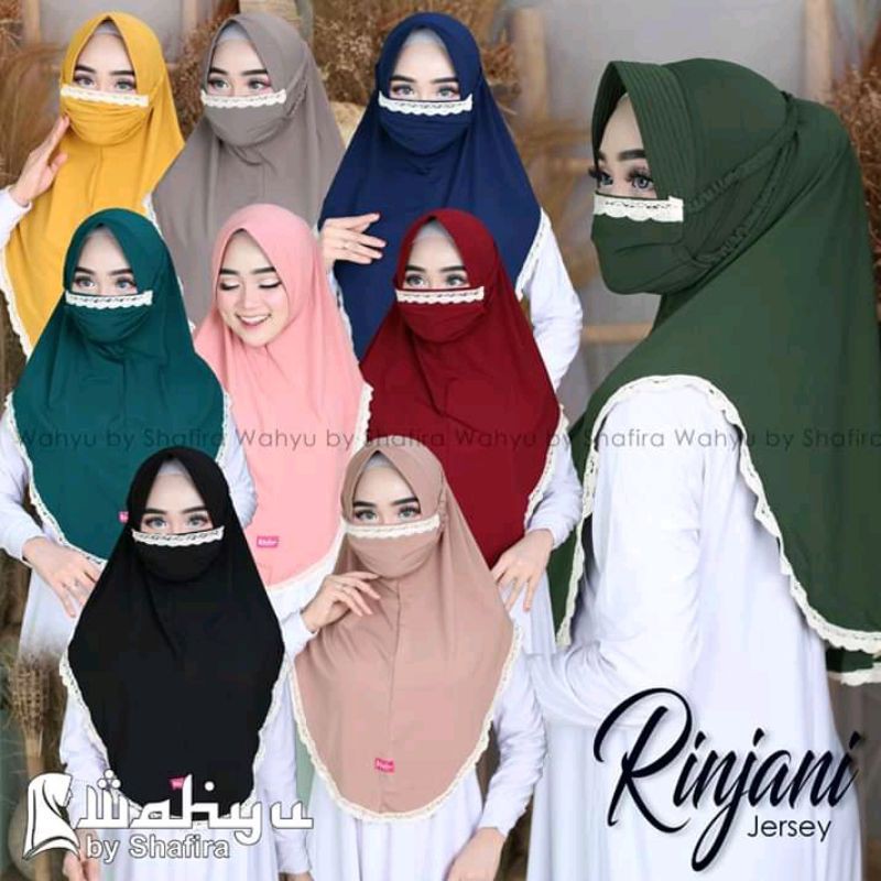 hijab shafira sama masker