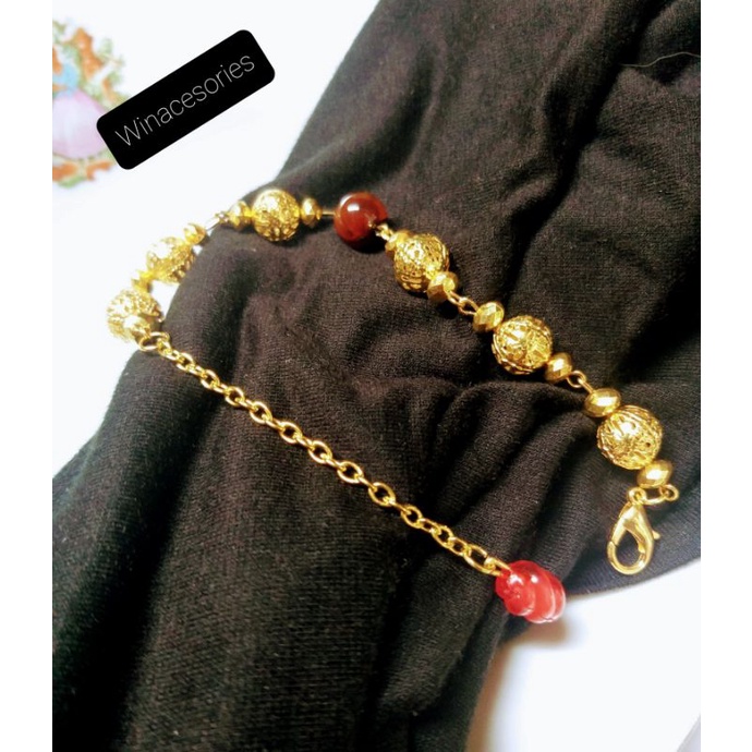 floral bracelet for women's / gelang motif bunga