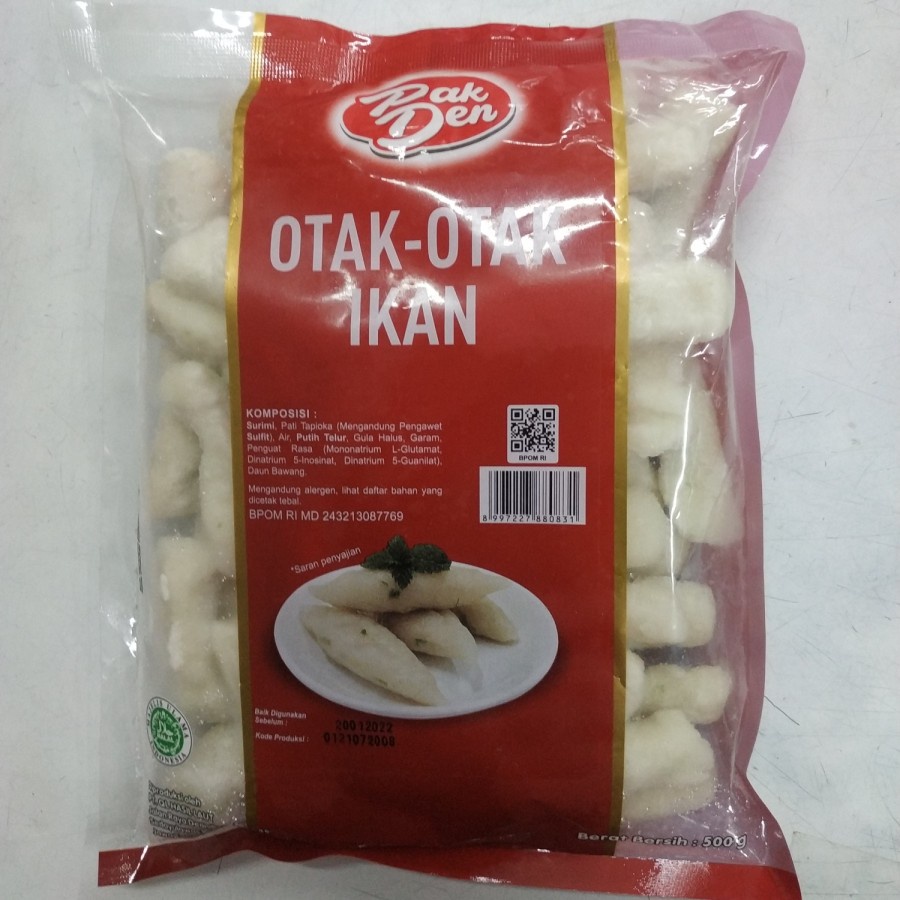 

PAK DEN OTAK OTAK IKAN 500 GR