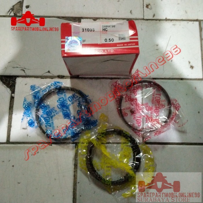 Ring Piston Seker Daihatsu Feroza Taruna Zebra S89 TP