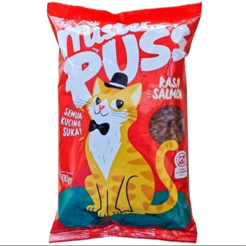 mister puss pakan kucing salmon 500g