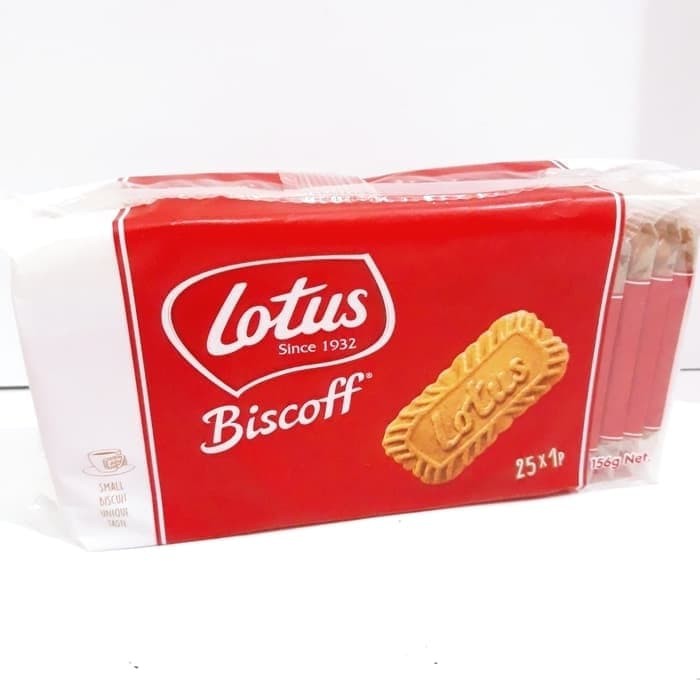 

Unik Lotus Biscoff Caramelised Biscuit 156gr / Biskuit Karamel Snack Import Trendi