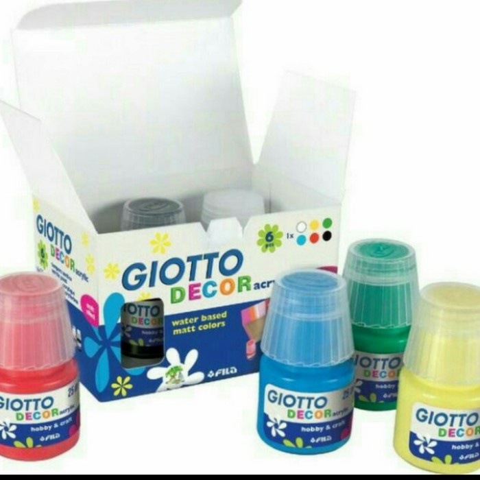 

Produk Terbaru Acrilic Paint / Cat Acrilic 25 Ml Giotto