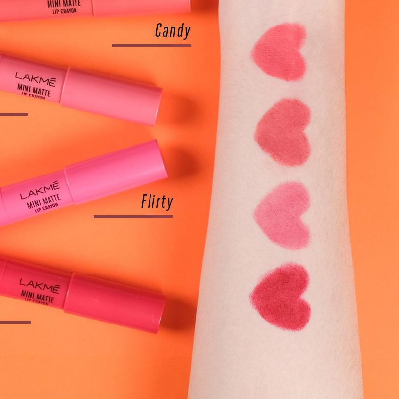 ♔ LAKME MINI MATTE LIP CRAYON LAKME LIPSTICK LAKME LIP CRAYON LAKME LIPSTIK CRAYON ORI ♨