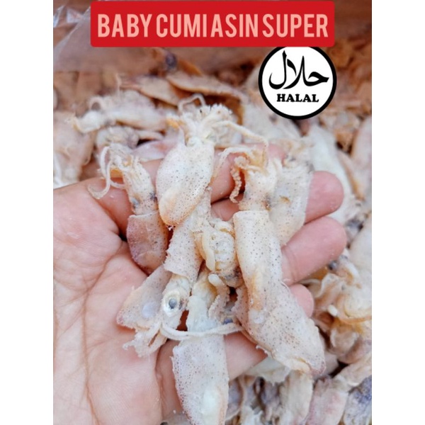

Baby Cumi Kering Asin 1 Kg