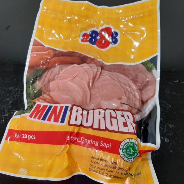 

Mini Burger Ham 88