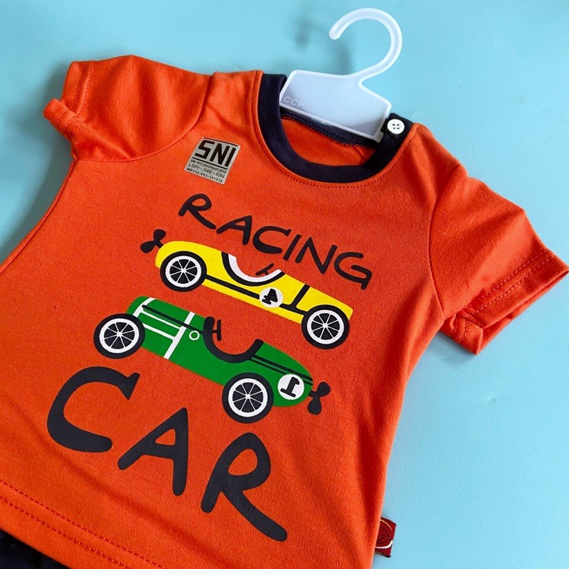 Racing Car Set (6-12 bulan)