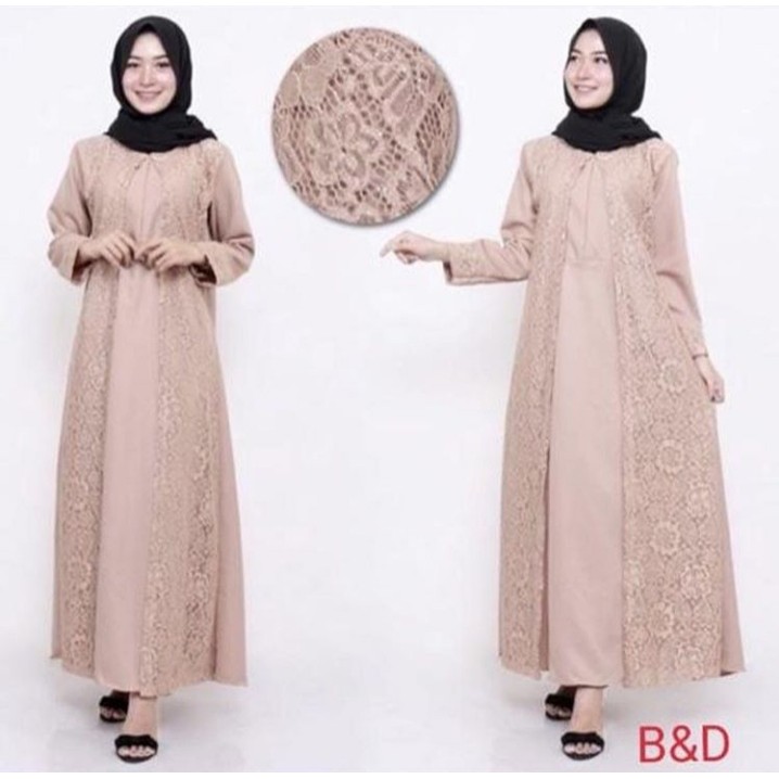 GAMIS BRUKAT HENA / GAMIS MUSLIM BRUKAT