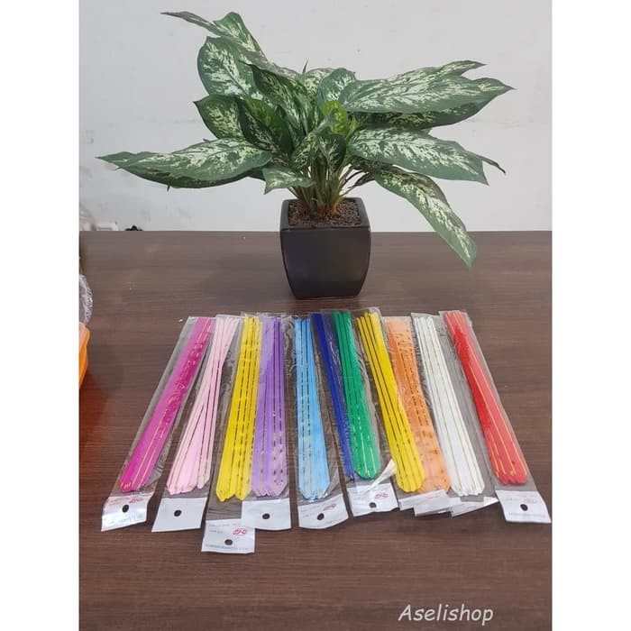 

Pita serut untuk goodiebag / pita plastik untuk souvenir ultah PP001