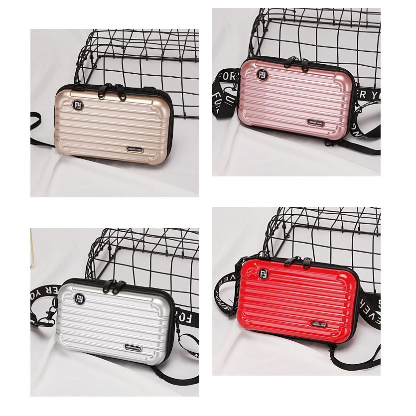 tas selempang mini kopper | tas selempang mini koper kekinian