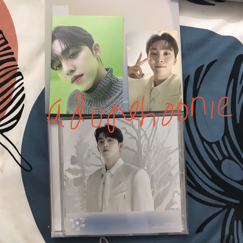 seventeen ainochikara regular scoups seungkwan album only photocard pc postcard christmas