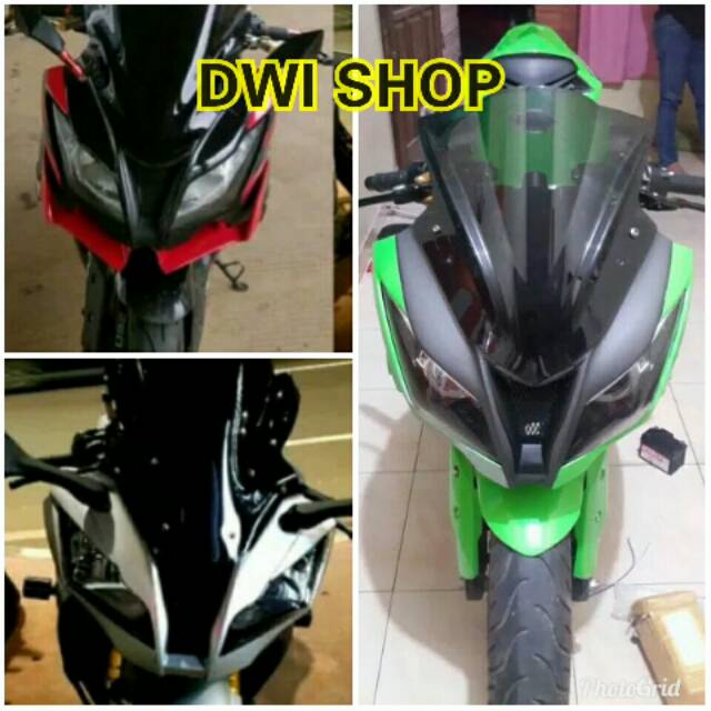 Frame winsil topeng kawasaki ninja 250 fi 300 fi model zx10