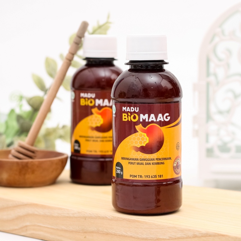 Biomaag Madu Herbal Obat Asam Lambung, Maag Kronis & Gerd, Mual, Ganguan Pencernaan-1